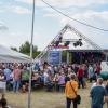 1500 Menschen kamen auf das Festivalgelände um mit Schäflein Geburtstag zu feiern.