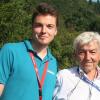 Der Vorsitzende des jungen Motorsportclubs Erftal, Steffen Hofer (links), tritt die Nachfolge von Peter Thumbeck an und erlebt seine Rennleiter-Premiere in Eichenbühl.