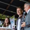 Gut gelaunt beim Sommerempfang der CSU-Stadtratsfraktion: (v.l.) Stefanie Stockinger-von Lackum, Oberbürgermeister Sebastian Remelé und Fraktionschef Stefan Funk.