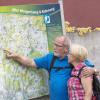 Nach Herzenslust wandern heißt es Anfang Mai auch rund um Rannungen. Historisch interessant sind der alte Wengertsweg und der Rabenweg.