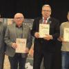 Für langjährige Treue zur SG Hausen wurden Mitglieder mit Urkunden und Ehrennadeln ausgezeichnet. Unser Foto zeigt (von links) stellvertretenden Vorsitzenden Hilmar Niklaus und Kassier Jürgen Lindner mit den Geehrten Josef Pfülf, Markus Niklaus und Edgar Weißenberger sowie dem Vorsitzenden Elmar Weißenberger.
