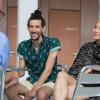 Marcel Casablanca und Katherina Nakui im Gespräch mit Kulturredakteur Mathias Wiedemann