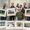 Die Gewinner Pressefoto Unterfranken 2017: Anand Anders, Josef Lambert, Thomas Obermeier, Benedikt Borst und Patty Varasano (von links).