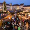 Der Würzburger Weihnachtsmarkt im Jahr 2016.