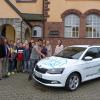 „Schorsch" im Einsatz für die Schule.