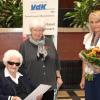 Ehrung beim VdK-Kreisverband Main-Spessart (von links): Kreisvorsitzender Elmar Rüb, Gründungsmitglied Mara Wüstehube, Präsidentin Ulrike Mascher, Kreisgeschäftsführerin Aurica Gruber und der Lohrer Ortsverbandsvorsitzende Egid Baus.