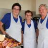 Sie kochen in der Mehrgenerationenwerkstatt Aidhausen: (von links) Erna Kaiser, Ingrid Mees und Erna Heusinger.