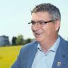 Auf dem alten Bolzplatz am „Sonnenteller“: Udo Jablonski geht für die Christ-Demokratischen Wähler in die Bürgermeisterwahl von Dittelbrunn.