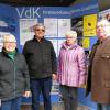 Stellten den VdK-Ortsverband Ostheim vor: (von links) die Frauenbeauftragte Ulrike Stanek, der Vorsitzende Horst Werner, die stellvertretende Vorsitzende Ingeborg Zuber sowie Kassier Dietmar Roßmanith.