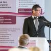 Landrat Thomas Schiebel hielt auch eine Ansprache bei der Fachtagung im „Haus Burgsinn“ des Deutschen Ordens.