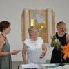 Eine Auszeichnung für ihre sehr guten Leistungen erhielten die beiden Heilerziehungspflegerinnen Marion Mündlein und Anna Ruß. Im Bild fehlt die Jahrgangsbeste Freia Goldbach.