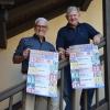 Sie freuen sich auf den Marktplatzsommer: Bürgermeister Bruno Altrichter (links) und Kai Uwe Tapken, als Leiter der städtischen Kulturarbeit für den Marktplatzsommer verantwortlich.