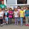 Engagiert, humorvoll und mit viel Herz führte Erlebnisbäuerin Daniela Mültner die Kinder der ersten Grundschulklasse Nordheim durch ihren Bio-Bauernhof, der sich am Aktionstag des BBV beteiligt hatte.