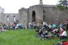 Die Sonnwendserenade auf der Burgruine Homburg bei Gössenheim.