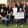 Die Theatergruppe „Die Fahrenden Gaukler“ aus Friesenhausen vergisst neben dem Lachen auch das Weinen nicht: Je 1200 Euro spendeten sie an den Weißen Ring und für die Hospizarbeit des Malteser Hilfsdienstes in Haßfurt und Schweinfurt.