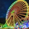 Das 50 Meter hohe Riesenrad „Jupiter“ darf auf dem Schweinfurter Volksfest nicht fehlen.