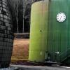 Der Gasspeicher der Kläranlage Hohenroth ist marode. Er muss dringend saniert werden.Foto: Brigitte Chellouche