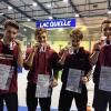 Schnelle Staffel: (von links) Beat Eichenseer, Nick Albrecht, Marco Lemke und Philipp Heidenfelder.