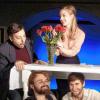 Bei „Winter unterm Tisch“, einem modernen Märchen von Roland Topor, geht es im Theater Chambinzk zeitweilig turbulent zu.