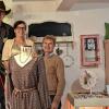 Betriebsbesichtigung mit Spaßfaktor. Im Bild, von links: Erwin German, Berit Busch und Klaus Döllner.