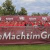 „Die Macht im Grabfeld“ ist der TSV Aubstadt im Jugendbereich zurzeit zwar nicht, aber ein mächtiger Aufschwung ist vor der zweiten Saison nach Auflösung der JFG Grabfeld und teilweisen Übernahme durch den TSV doch erkennbar. Die Sitztribüne mit 152 Plätzen konnte nicht alle Spieler und Trainer fassen.