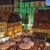 Mediterranes Feeling erleben die Besucher beim Weindorf in Rothenburg ob der Tauber. Mediterranes Feeling erleben die Besucher beim Weindorf in Rothenburg ob der Tauber.
