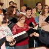 Erstmals beim Fränkischen Abend im Bürgerhaus dabei: der Gesangverein Glasofen unter Leitung von Theresa Holzmeier.