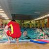 Kinder lernen Schwimmen im Walle-Bad. Die Rettungsschwimmer trainieren dort ebenfalls. Doch wohin, wenn das Bad schließt?