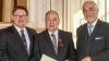 Erich Rose aus Gerolzhofen bekam durch Staatssekretär Gerhard Eck und Regierungspräsident Paul Beinhofer das Verdienstkreuz am Bande des Verdienstordens der Bundesrepublik Deutschland überreicht.