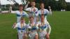 Der amtierende Deutsche Meister der Jugendklasse 16 im Feldfaustball. Stehend: Fabiao Lauck, Andreas Kaemmer und Johann Schneider. Kniend: Leon Mark, Bastian Schiffler und Moritz Lutzenbereger. Der amtierende Deutsche Meister der Jugendklasse 16 im Feldfaustball. Stehend: Fabiao Lauck, Andreas Kaemmer und Johann Schneider. Kniend: Leon Mark, Bastian Schiffler und Moritz Lutzenbereger.