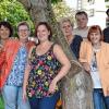 Sie freuen sich auf ihre Auftritt im Herbst, die Akteure des neues Stücks der Häckerbühne. Gezeigt wird ab 21. Oktober „Der Heiler von Winzersheim“.FOTO Katharina Dappert