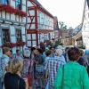 Ummerstadt in Thüringen mit seinen Fachwerkhäusern war Ziel des Ausflugs, den der Frauenbund Herlheim organisierte.