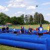 Das Menschenkickerturnier beim Sportwochenende der DJK-TG Hausen war ein voller Erfolg. Acht Mannschaften haben um den Sieg gekämpft. Das Menschenkickerturnier beim Sportwochenende der DJK-TG Hausen war ein voller Erfolg. Acht Mannschaften haben um den Sieg gekämpft.