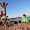 Traumhaft: Annika und Roberto romantisch an der Bahía Concepción im Staat Baja California Sir, auf der niederkalifornischen Halbinsel . . .