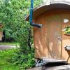Läuft gut: Das Schäferwagenhotel im Sulzfelder Ortsteil Leinach erfreut sich auch zwei Jahre nach seiner Eröffnung laut Betreiber ungebrochener Beliebtheit.