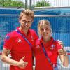 Als „Volunteer“ im Einsatz mit Janne.