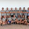 (cam)   Die Ü-30-Wasserballer des SV Würzburg 05 haben sich bei den deutschen Masters Meisterschaften in Düsseldorf den zweiten Platz belegt. Nach einer Auftaktniederlage gegen den späteren Meister Ludwigsburg (6:9) gewann die Würzburger die Partien gegen Bochum (4:3) und Neustadt (9:5). Am Efolg beteiligt waren: (hinten, von links) Frank Gerster, Andreas Reinhard, Marco Jäger, Simon Stier, Philipp Kilian, Peter Wolf, Betruer Michael Müller, Thorsten Webersinke, (vorne, von links) Andreas Leidel, Holger Altenhöfer, César  Belloso, Holger Zerbs, Inaki Urkiaga, Andre Atzert und Bastian Lehmann.