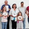 Erfolgreiche Züchter: (von links) Paul Hofmann, Nadine Klemm, Ewald Geyer, Blanka Kettler, Antonia Mußbach, Rupert Bockelt und Nils Schmidt.