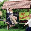 Das Frankenwinheimer Weinfest kann kommen. Weinprinzessin Corinna Barthelme wird von Bürgermeister Herbert Fröhlich und SVF-Vorstandsmitglied Juliane Böhm in Szene gesetzt.