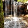 Zum Wasserfall Trettstein führt die Gewässerwanderung.