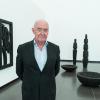 Werner Pokorny in der großen Ausstellungshalle der Kunsthalle Schweinfurt.