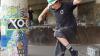 Erich Venzor hat auch nach einigen Jahren Pause auf dem Skateboard noch nichts verlernt.