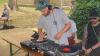 DJ Klassenfeind sorgt für die bei Skatern notwendige musikalische Stimmung.