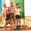 So schön und lässig kann Tracht sein. Eine Trachtenmodenschau wurde beim Arnsteiner Bürgerfest im Festzelt präsentiert.