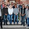 Der frisch gewählte Vorstand: (von links) Otto Schneider (Zeugwart), Peter Finnie (Kassier), Roland Ludwig (Notenwart), Sabrina Finnie (Passivenvertreter), Jessica Wagner (Passivenvertreter), Peter Kaiser (Schriftführer), Karl Ruppert (Aktivenvertreter), Robert Klein (erster Vorsitzender), Hans Wagner (Kassenprüfer), Ingo Lurz (Kassenprüfer), Rainer Nöller (zweiter Vorsitzender), Maria Krannich (Aktivenvertreter) und Maik Bayersdorfer (Dirigent).