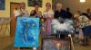 Kunst und Wein gehören seit 28 Jahren beim Weinfest am Stettener Torbogen zusammen. Zur Vernissage trafen sich der Zweite Bürgermeister Theo Dittmaier, Monika Jäger, die Weinprinzessin Annika Burkard und Kilian Krebs.