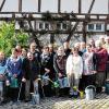 Eine Gießkanne gab es für die Jubilare beim Obst- und Gartenbauverein Altenmünster als Geschenk. Glückwünsche überbrachten (von rechts) Kreisvorsitzender Frank Bauer, stellvertretender Bezirksvorsitzender Paul Heuler und Bürgermeister Friedel Heckenlauer.