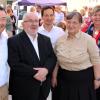 Über das gelungene Gesundheitsprojekt freuen sich (von links) Helmut Unger, Pfarrer Johannes Hofmann, Johannes Unger, Pfarrerin Christiane Rüpplein und zweite Bürgermeisterin Gerlinde Martin.