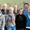 Viele treue Mitglieder mit enger Verbindung zum SV-Germania Erlenbach wurden vom Vorsitzenden Klaus Dornbusch (vorne links), seiner Stellvertreter Rita Waltert (Vierte von rechts) und Daniel Fersch sowie Zweitem Bürgermeister Stefan Schwind (rechts) geehrt.