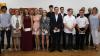 Zuverlässige und langjährige Schülerlotsen aus den neunten und zehnten Klassen der Mittelschule wurden von Oberkommissar Hubert Kimmel (Zweiter von rechts) und der Sicherheitsbeauftragten Nicole Ach (rechts) verabschiedet.